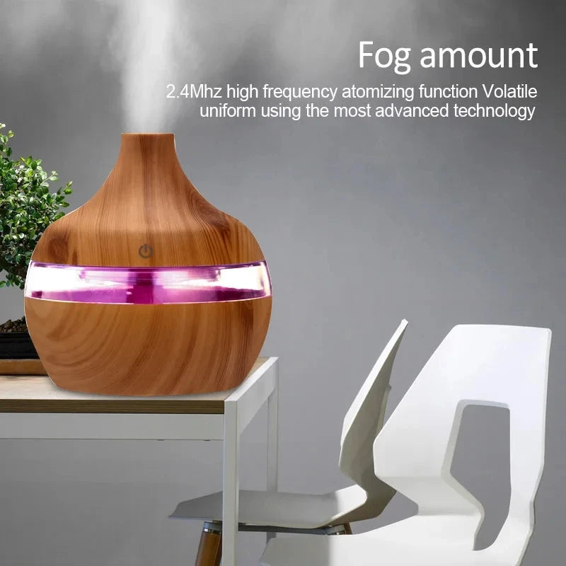 Humidificador e Difusor portátil SUNCOLOURFUL